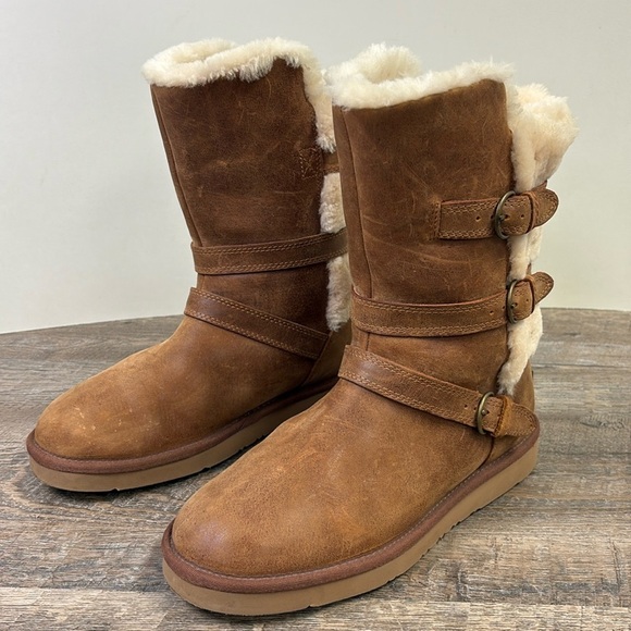 UGG Becket Women’s Chestnut Boots S/N 1005380 Size 9 - Picture 1 of 10